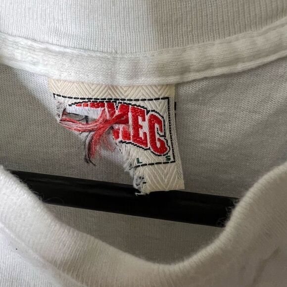 VTG 1989 Nutmeg Seton Hall Pirated NCAA Final Four T Shirt Kids Large - Picture 5 of 5